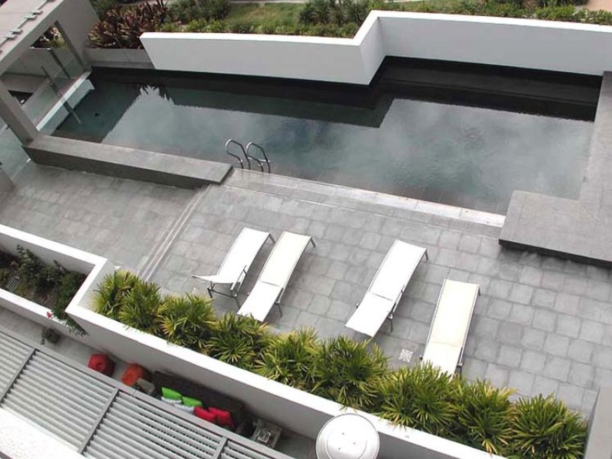 CMBM Managed Services Cook Apartments outdoor area via Teneriffe Realty