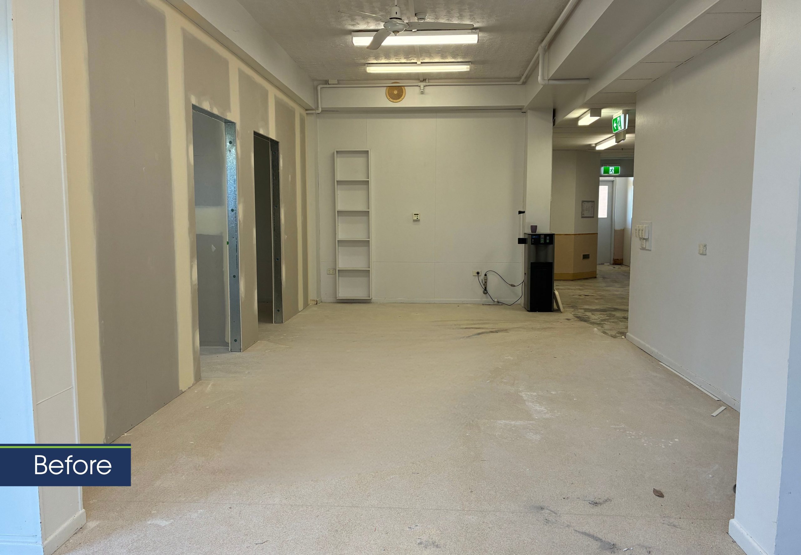 CMBM - Clean Maintain Build Manage - Project - Bluecare Ipswich - Reception- Before